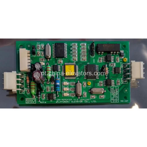 Placa de repetição de lata para elevadores Hyundai 204C2487